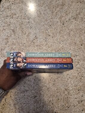Downton Abbey DVD Box Set (PBS) - Blue, Red, Green Spines